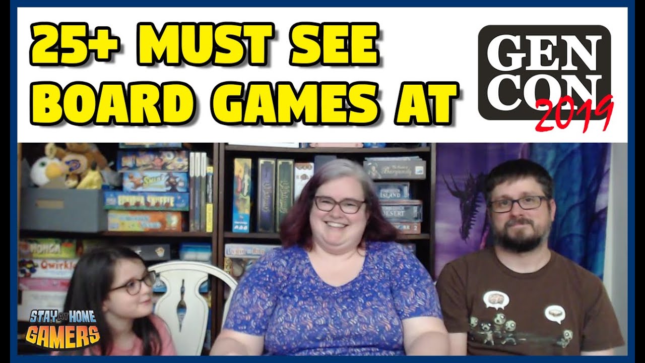 34 Games You Must Check Out at Gen Con 2019 StayAtHome Gamers